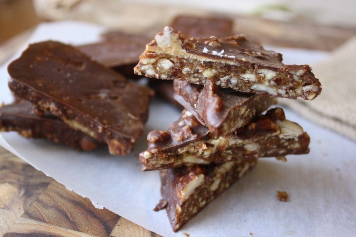 raw chocolate bars