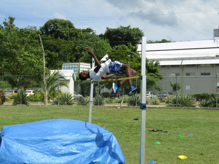 Jamaica Running High Jump