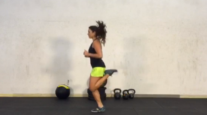 butt kicks, plyometrics