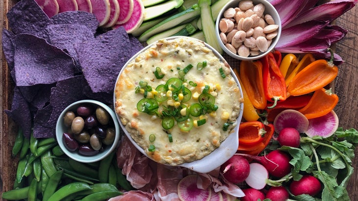 Chicken enchilada dip