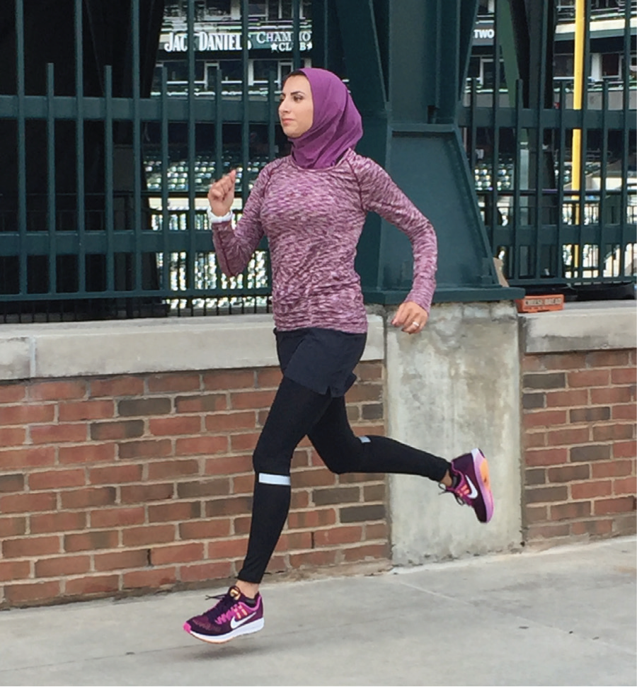 hijabi runner rahaf khatib