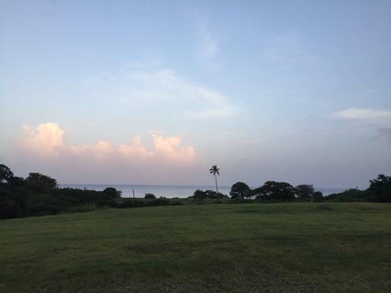 One of many views of the ocean from the course