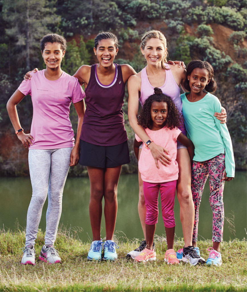 Marathon mom Sara Hall