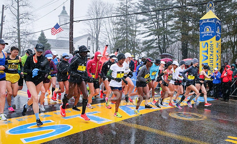 The women's elite field starts the 2018 BAA Boston Marathon.
April 16, 2018
Photo: KevinMorris/PhotoRun
victah1111@aol.com
631-291-3409
www.photorun.net