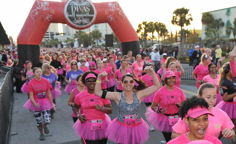 Photo of the Divas Half Marathon by Katty Payne.