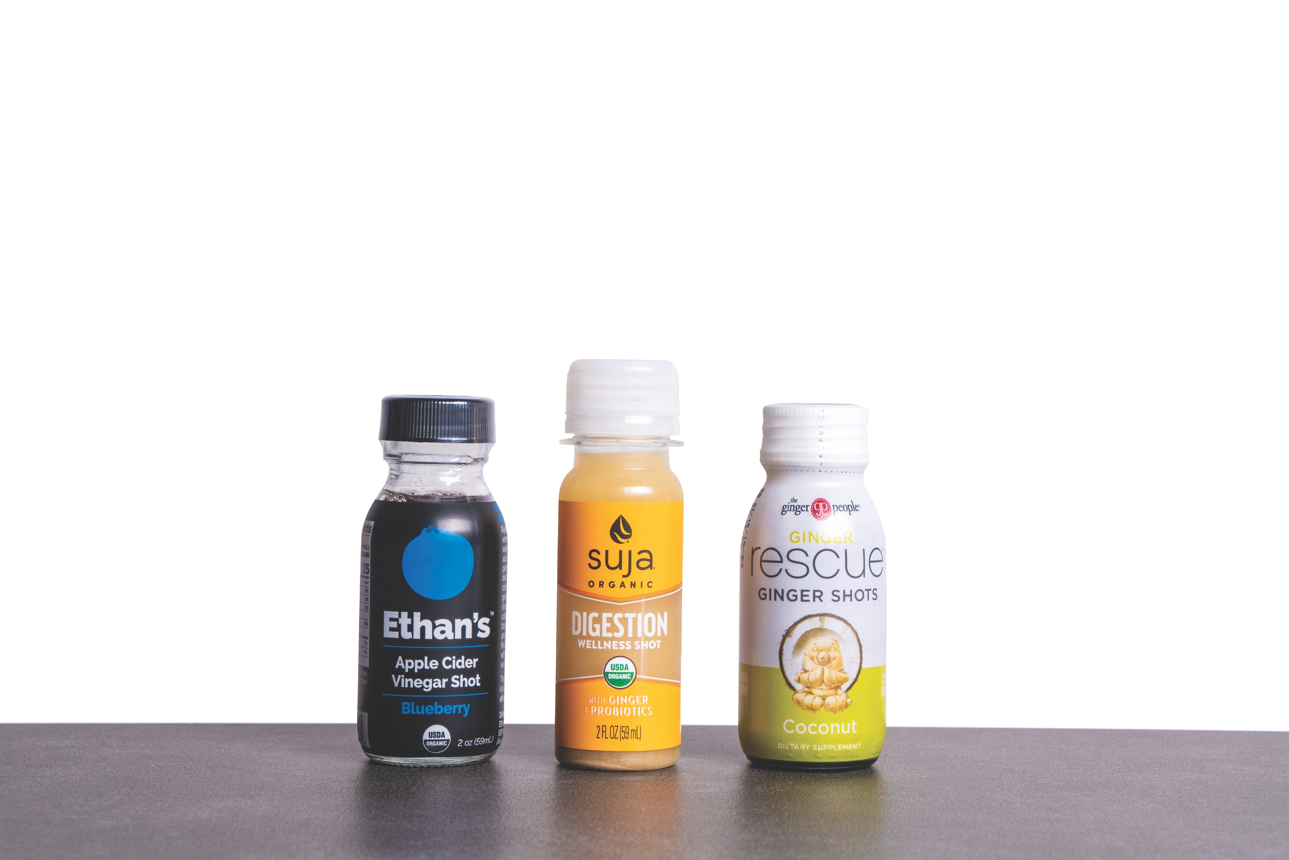 PHOTO: Corey Hollister
Wellness shots can help immunity function and energy stores in one gulp.