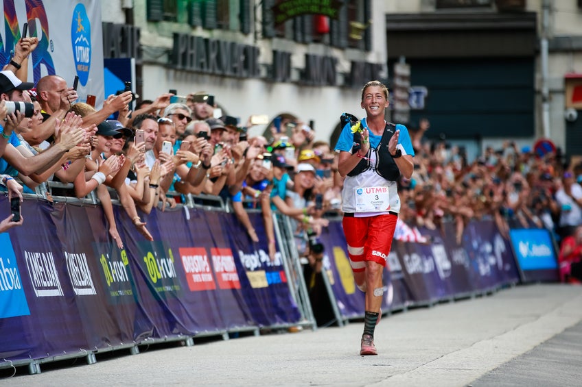 Courtney Dauwalter wins the 2019 UTMB (Ultra Trail du Mont Blanc).