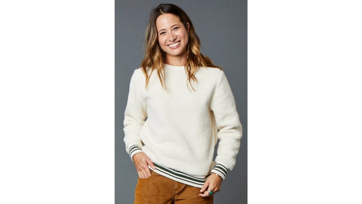 Cream pullover sweater