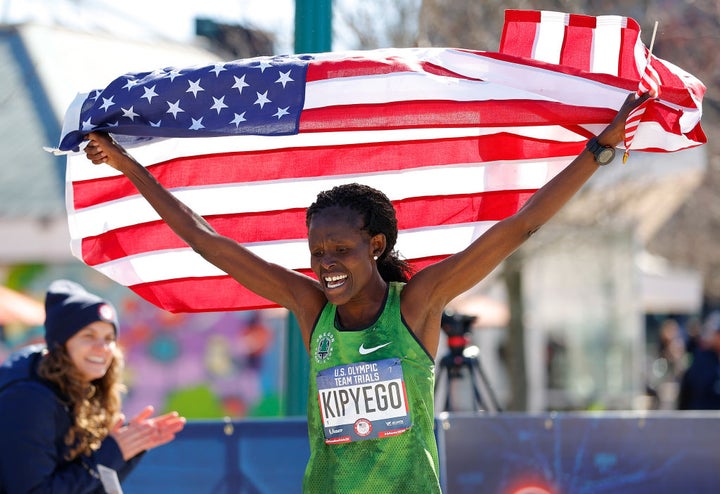 Sally Kipyego third at 2020 U.S. Olympic Marathon Trials