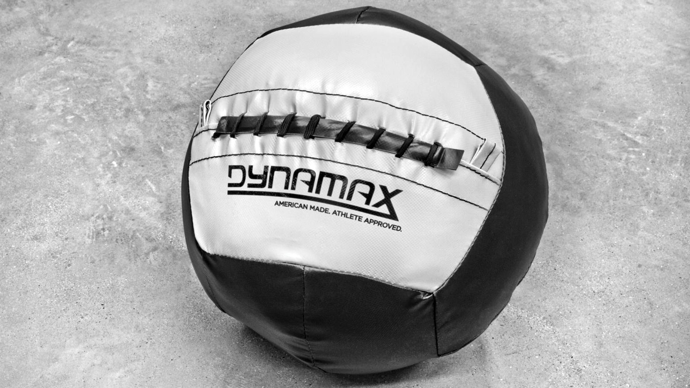 A Dynamax brand medicine ball