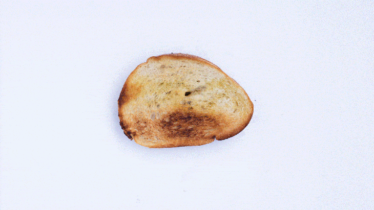 Toast with Beets