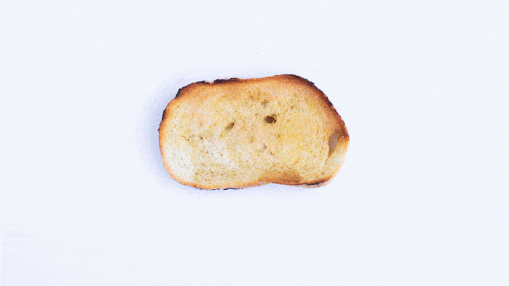 Toast with Strawberries