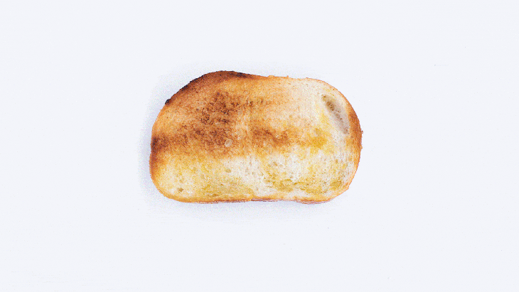 Toast with Thai Chicken