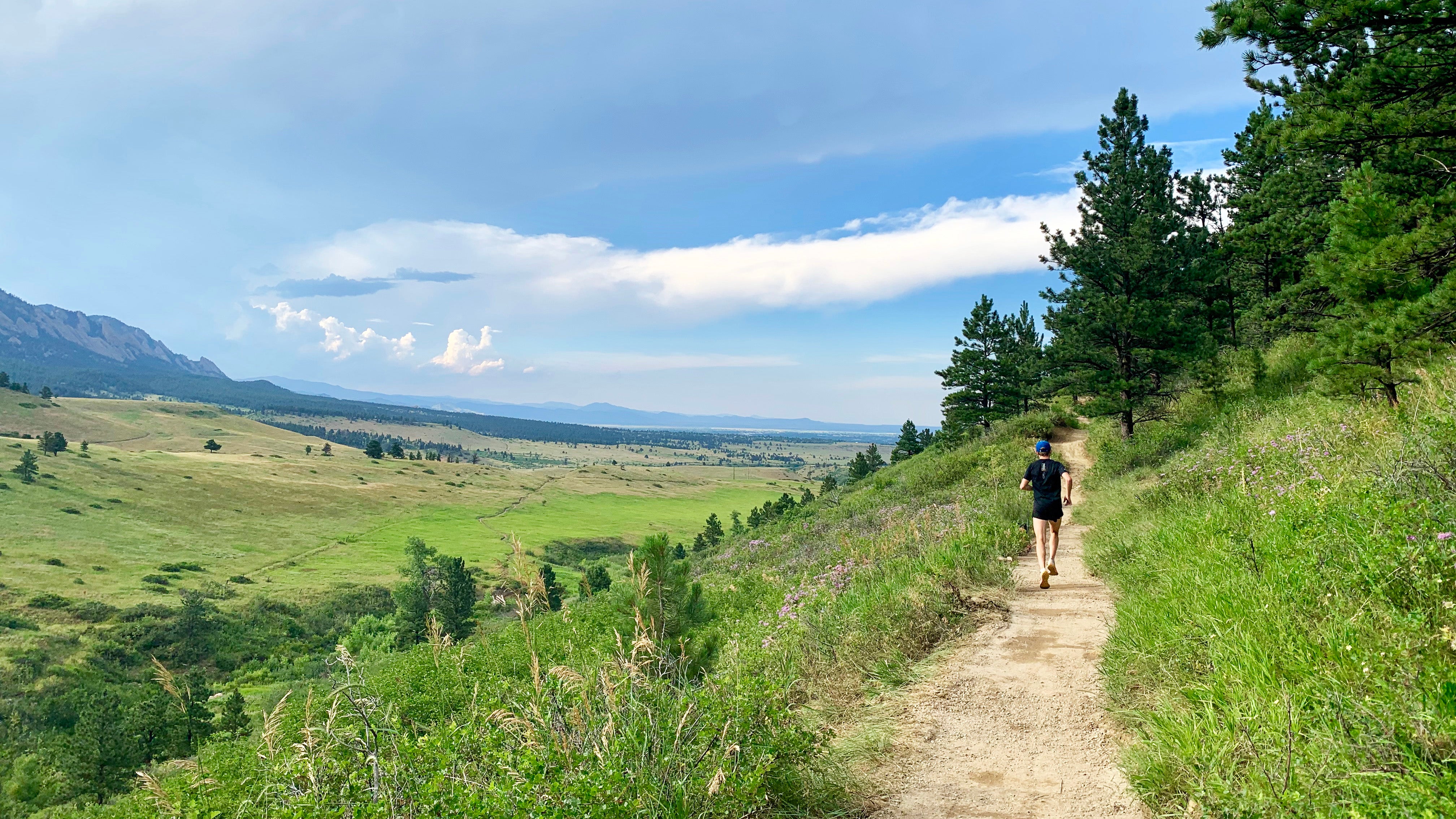 flatiron vista running Boulder