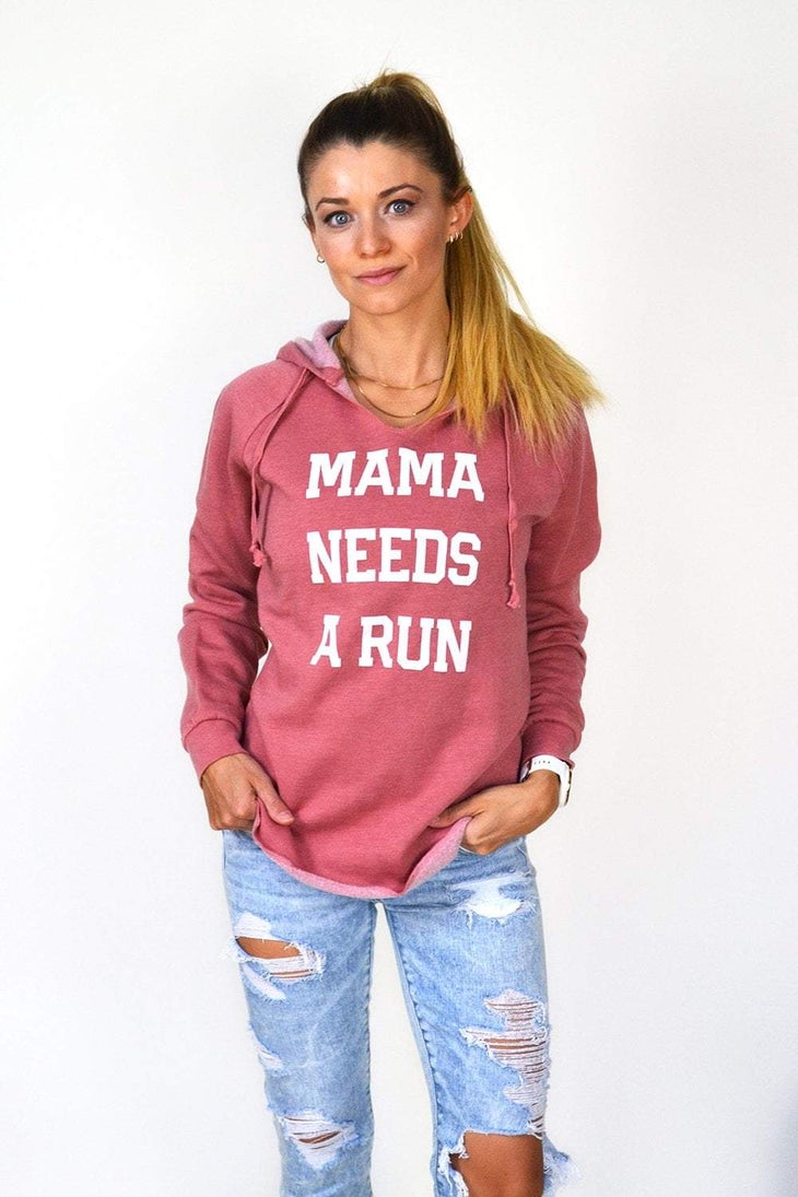 Sarah Marie Design Studio Mama Needs a Run Hoodie