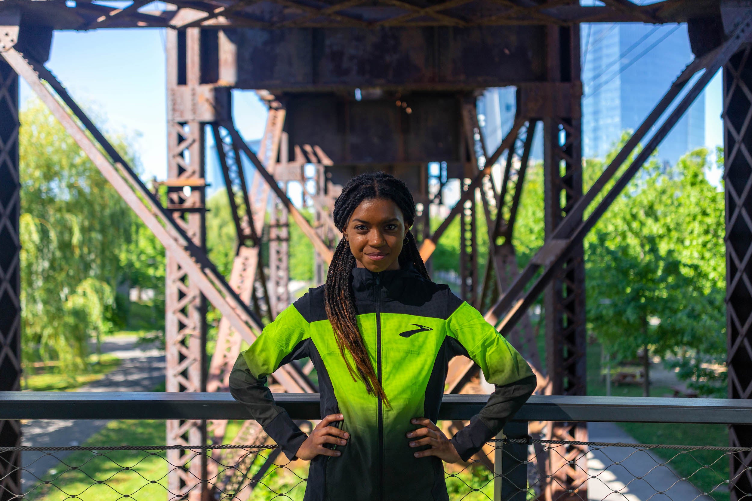 Nia Akins is a Brooks Beast