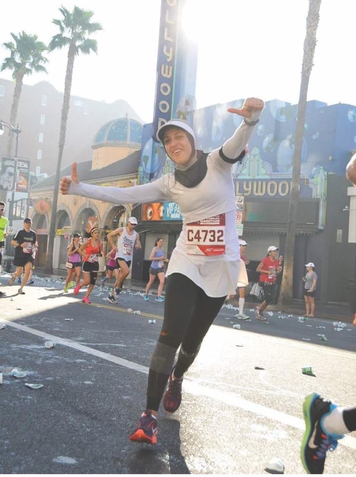 Running in races helped Hefzy find confidence.