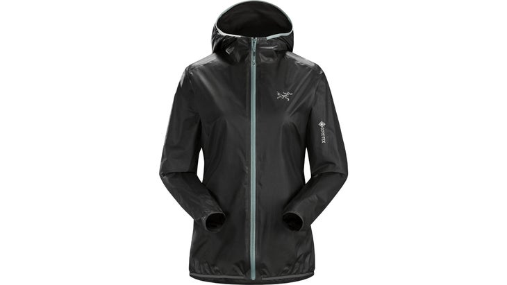Women's black Arcteryx norvan SL hoody