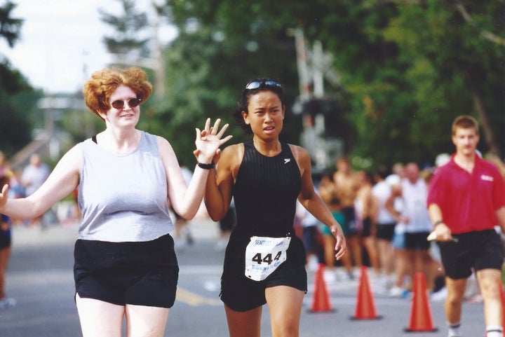 maricar-running-during-tobay-triathlon