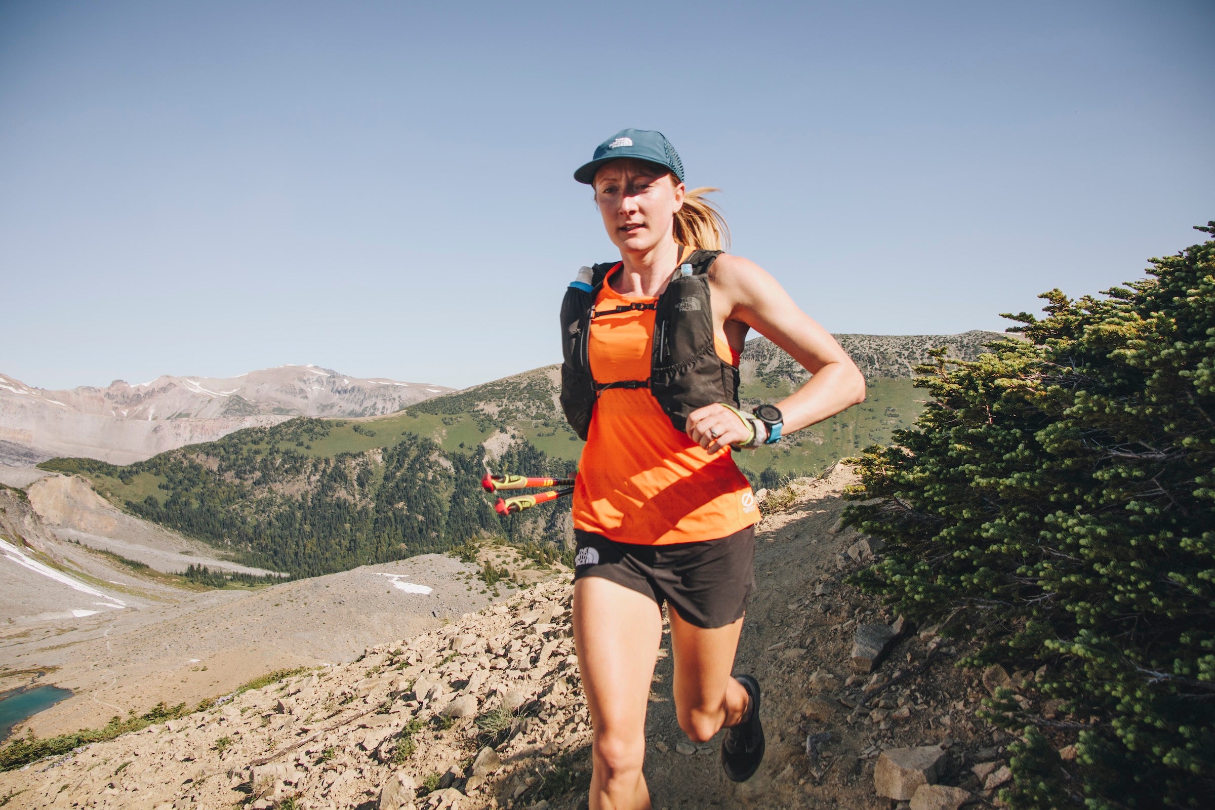Kaytlyn Gerbin attempting the Wonderland FKT