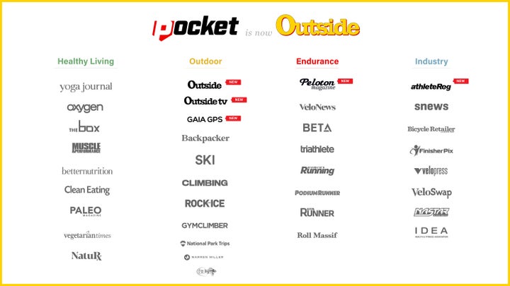 Pocket Outdoor Media is now Outside