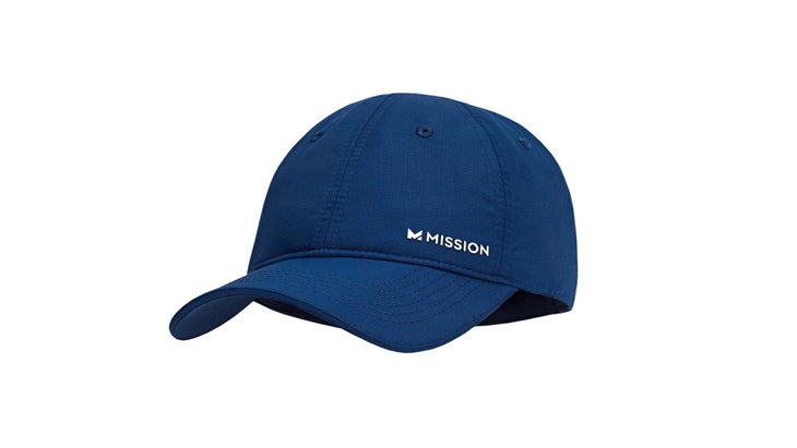 Dark blue Mission Vented Cooling Performance Hat