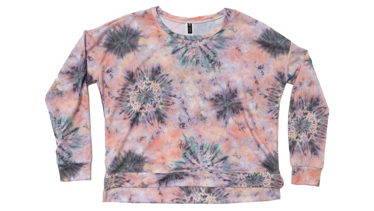 Tie-dyed Onzie Boyfriend sweatshirt