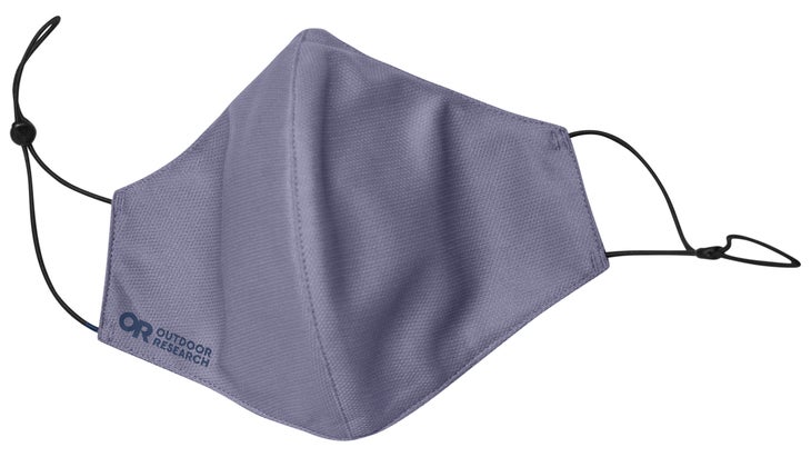 Light purple Outdoor Research face mask