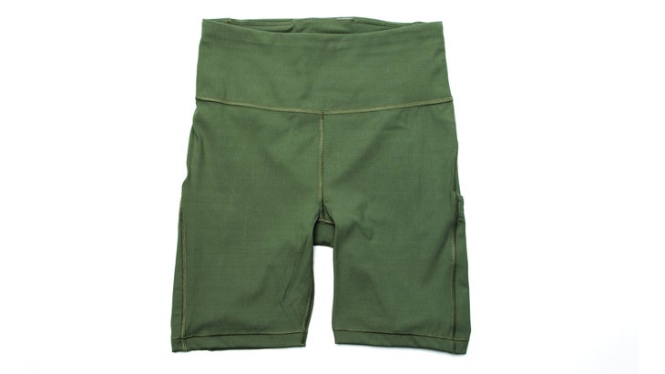 Olive green shorts
