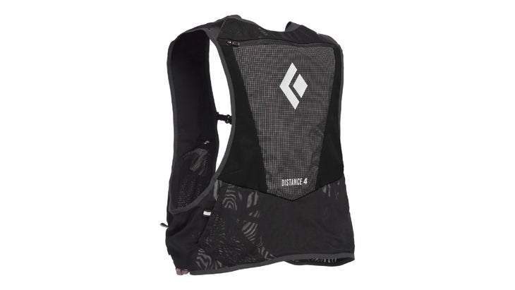 Black hydration vest