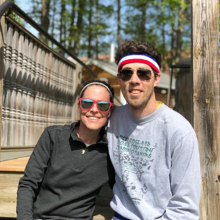 Caitlin Balint and her husband, who share her organ donation story..