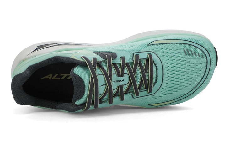 altra paradigm 6 from above in mint for women with flat feet