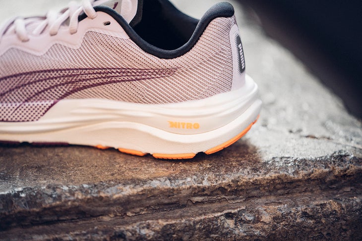 Puma Velocity Nitro 2 in a purple color
