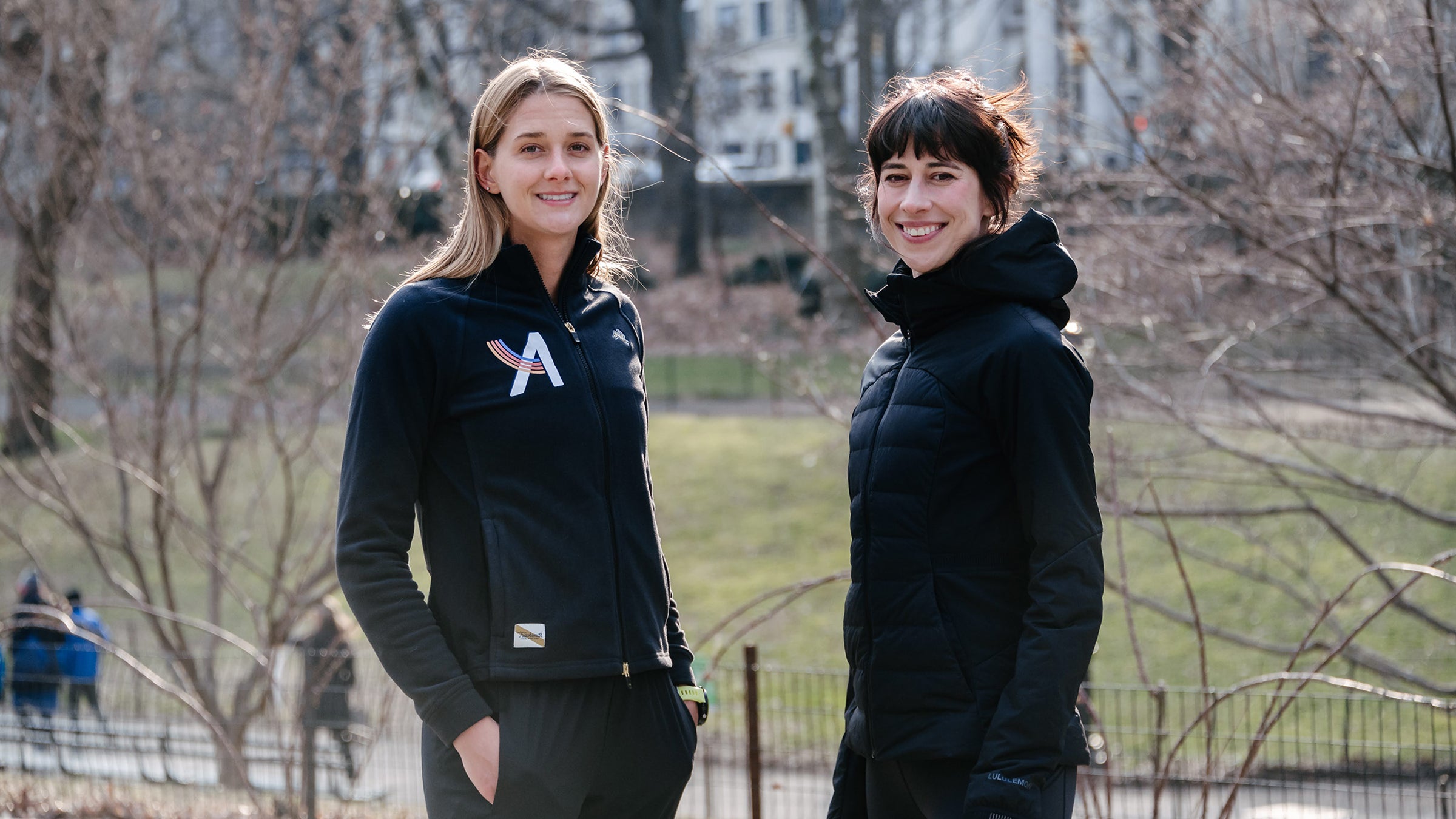 Karisa Nelson and Julia Lucas, two new members of Atalanta NYC