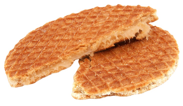 honey stinger stroopwafel close up