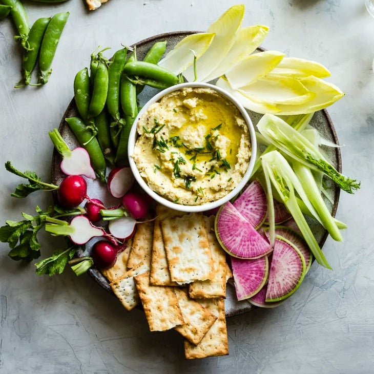 white bean artichoke hummus