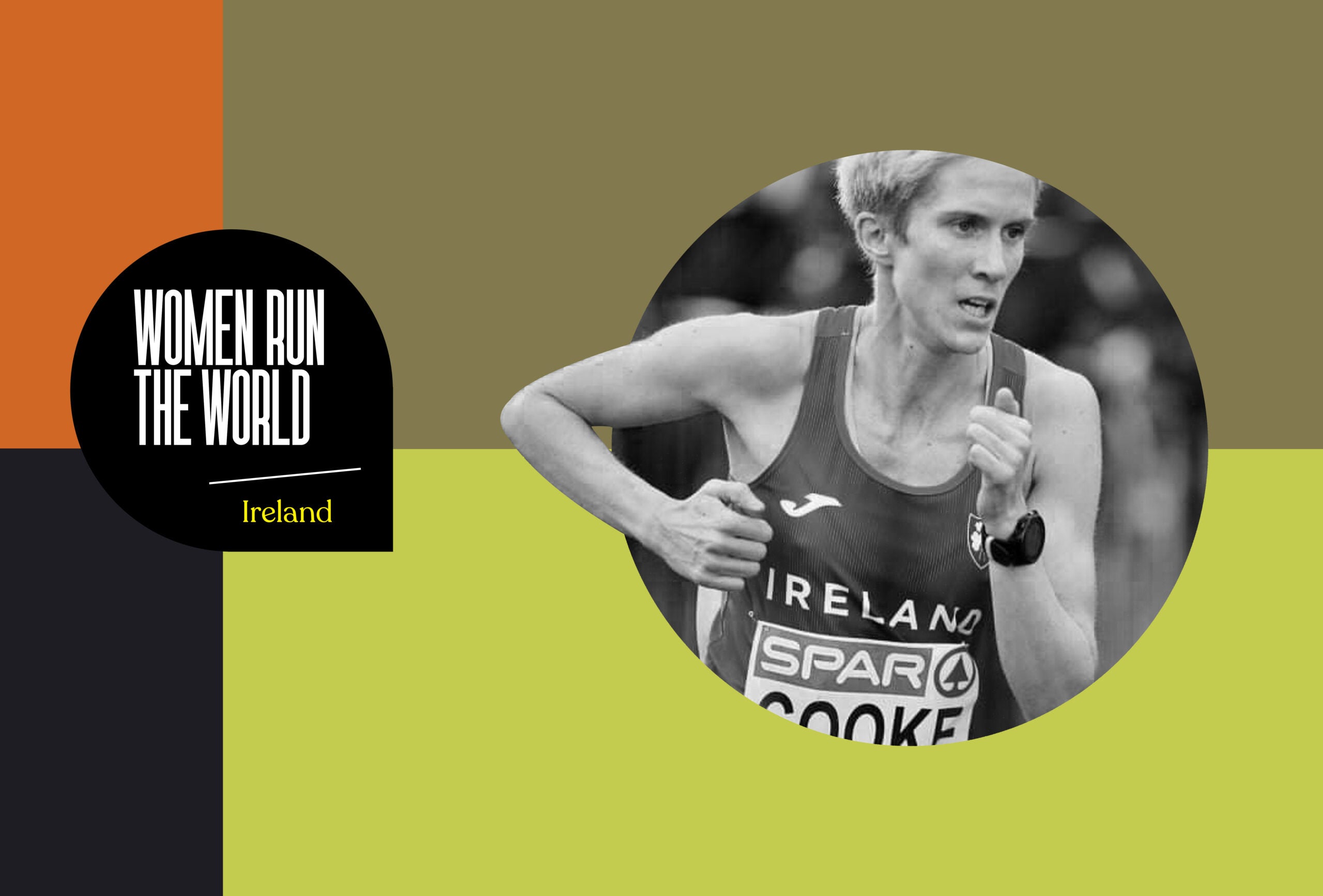 Aoife Scott cutout on colorful background