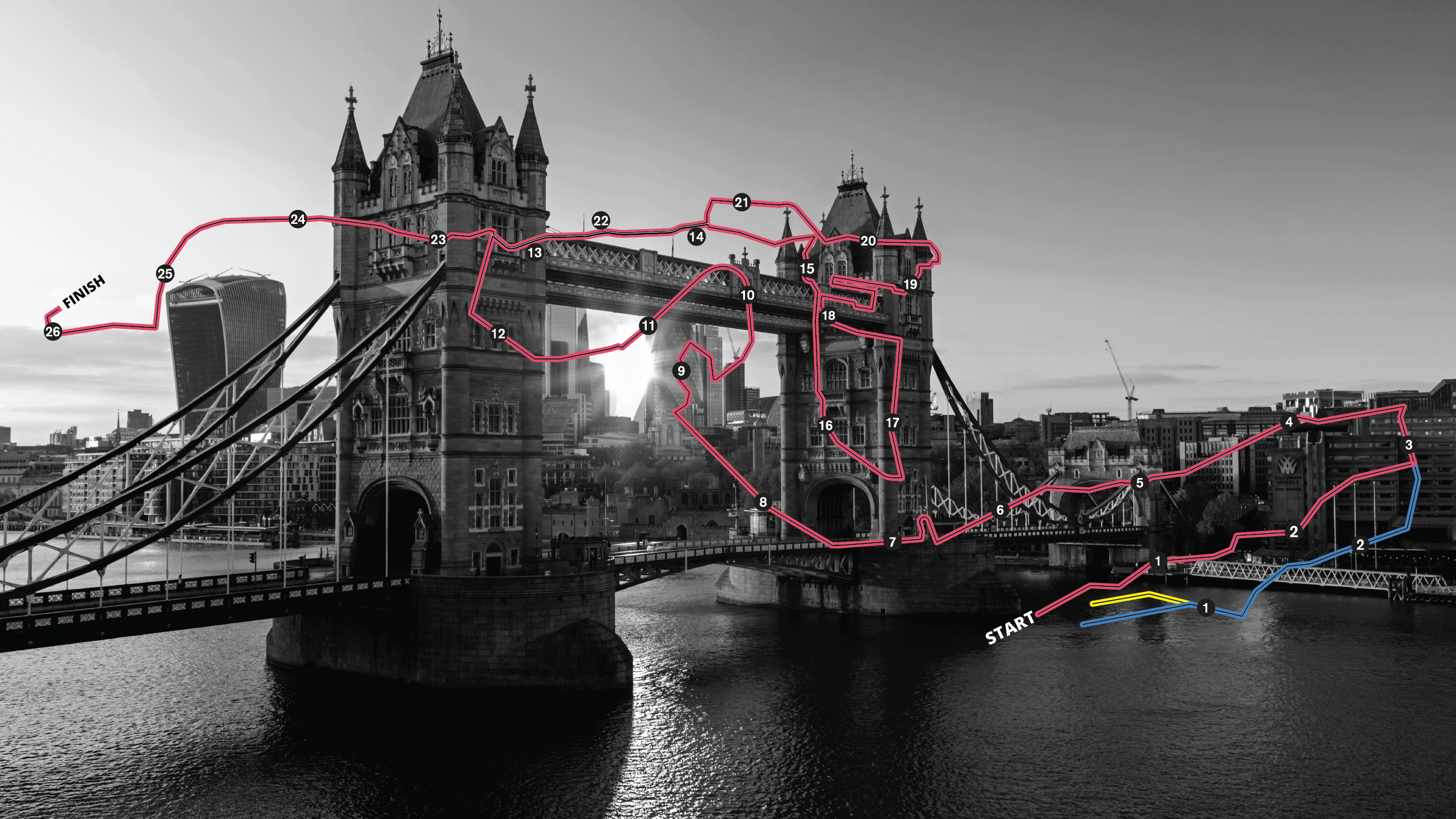 London Marathon Route