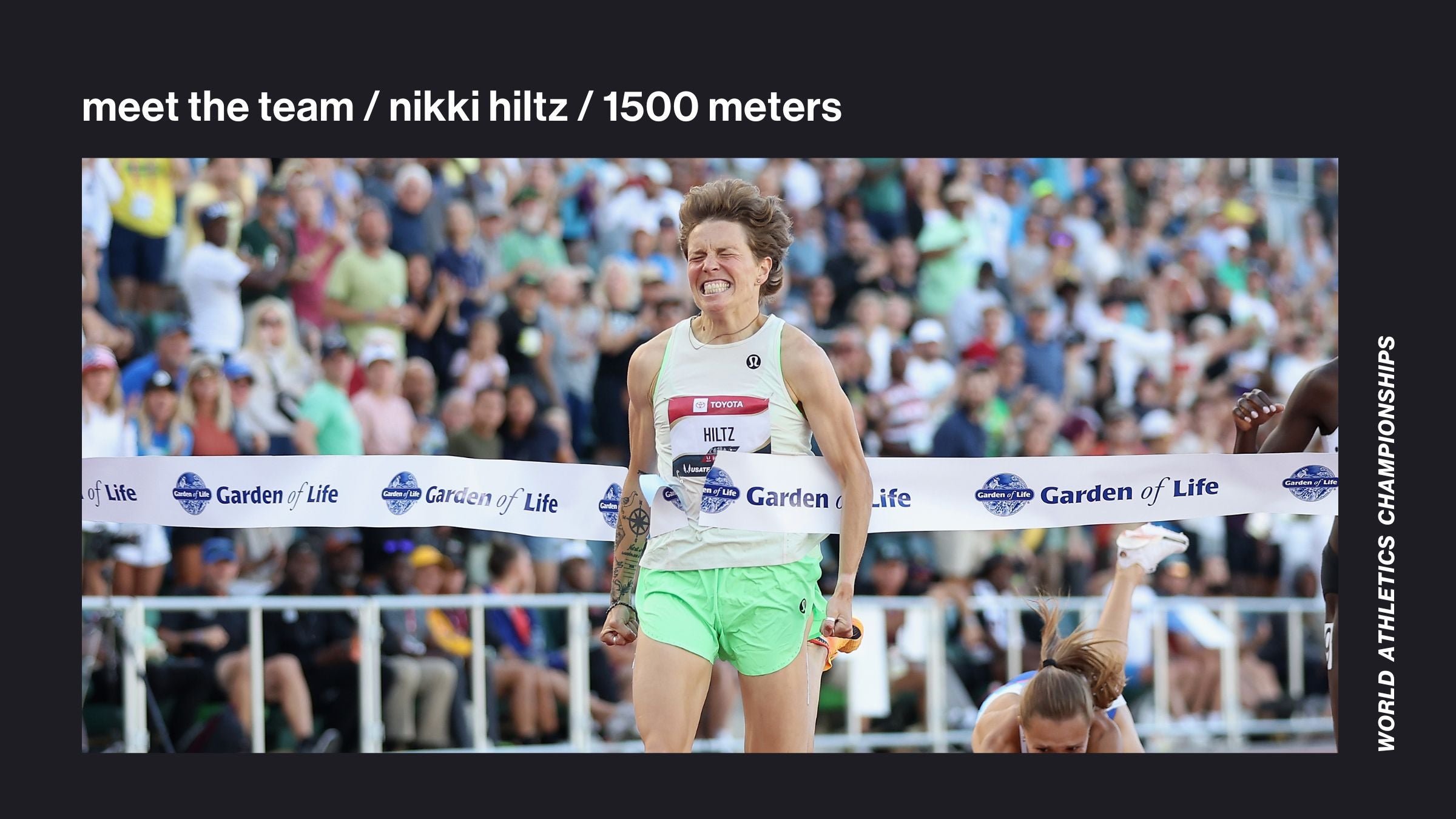 Nikki Hiltz World Athletics Championships 2023