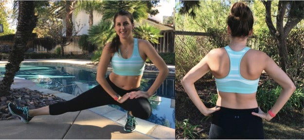 brooks sureshot racer sports bra