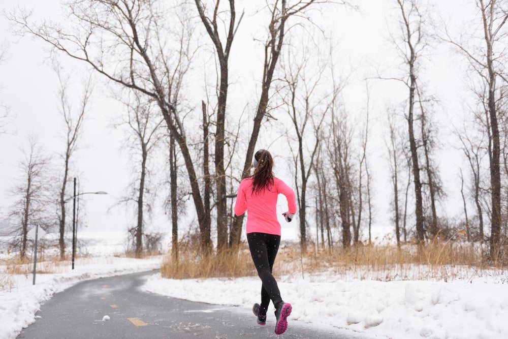 The Benefits Of Running In Snow Or Rain Women's Running