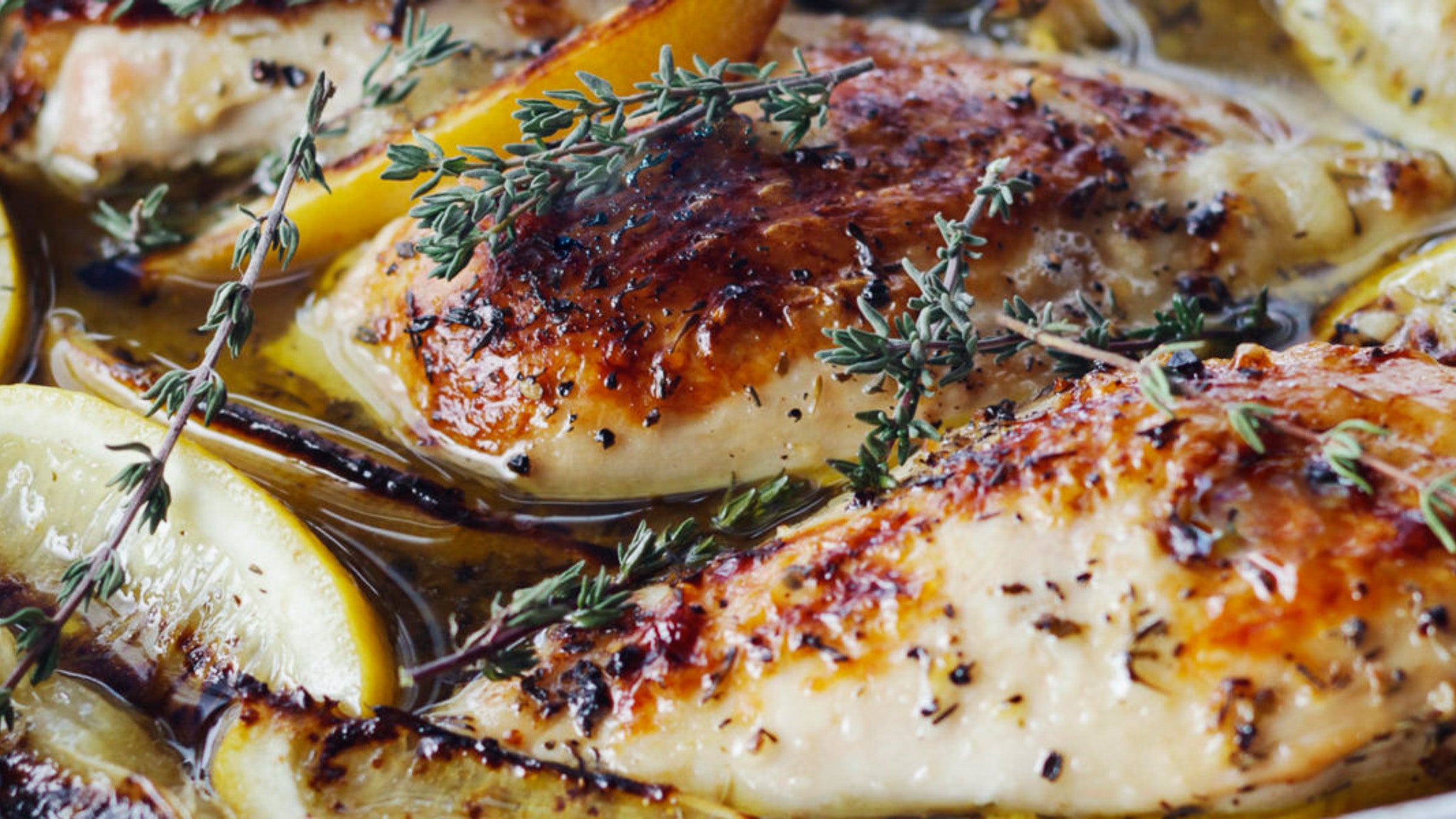 Lemony chicken breasts