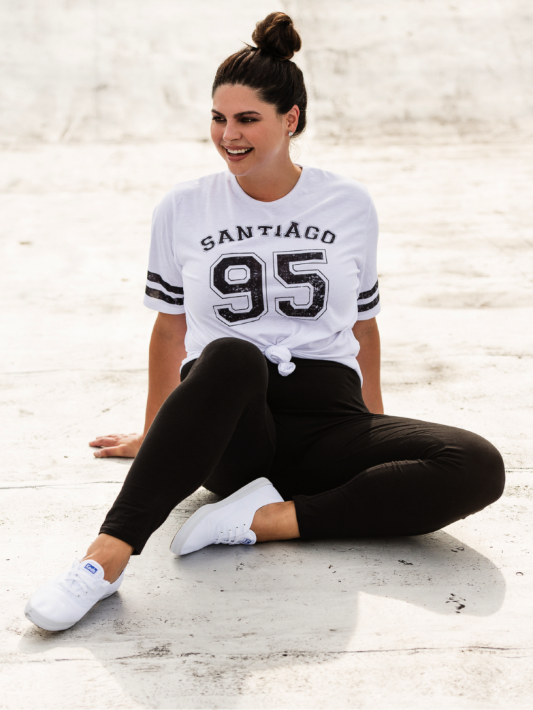 Outfit by Simply Be. Photo by Nick Suarez. HMU by Georgia Mitropoulos.