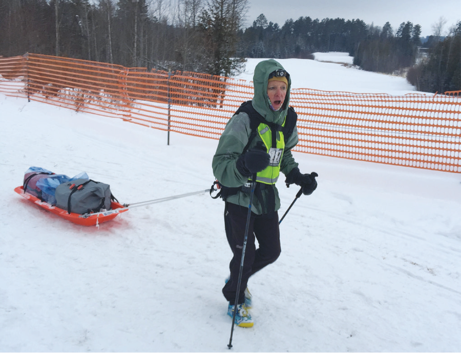 REED COMPLETED THE ARROWHEAD 135, WHICH TAKES PLACE IN NORTHERN MINNESOTA IN WINTER WHEN TEMPERATURES REGULARLY DIP TO -40 DEGREES
