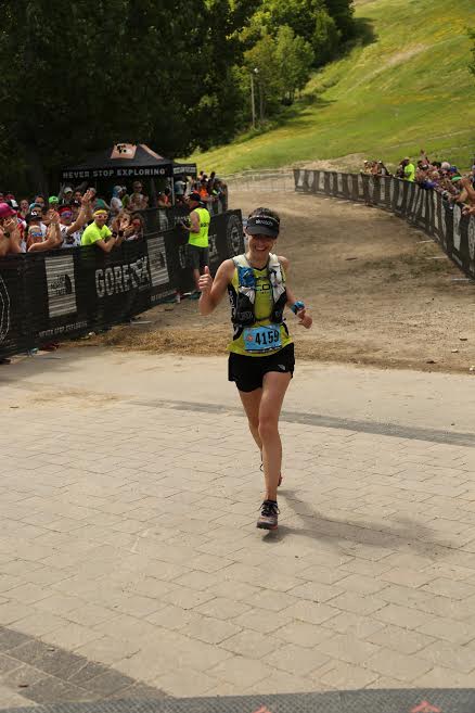 Kline during North Face Challenge Ontario