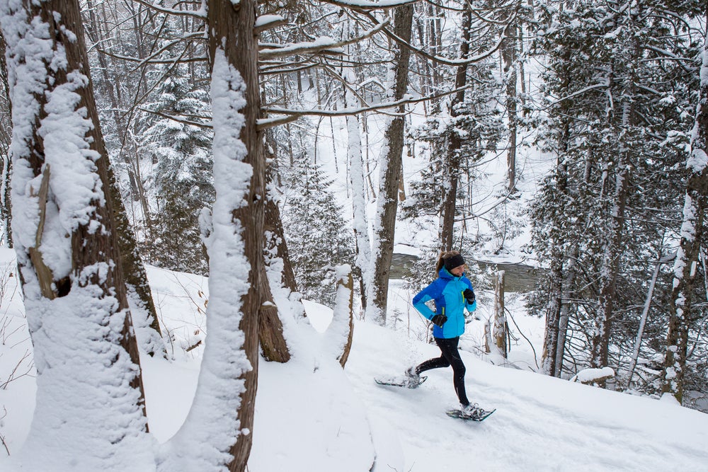 snowshoe run