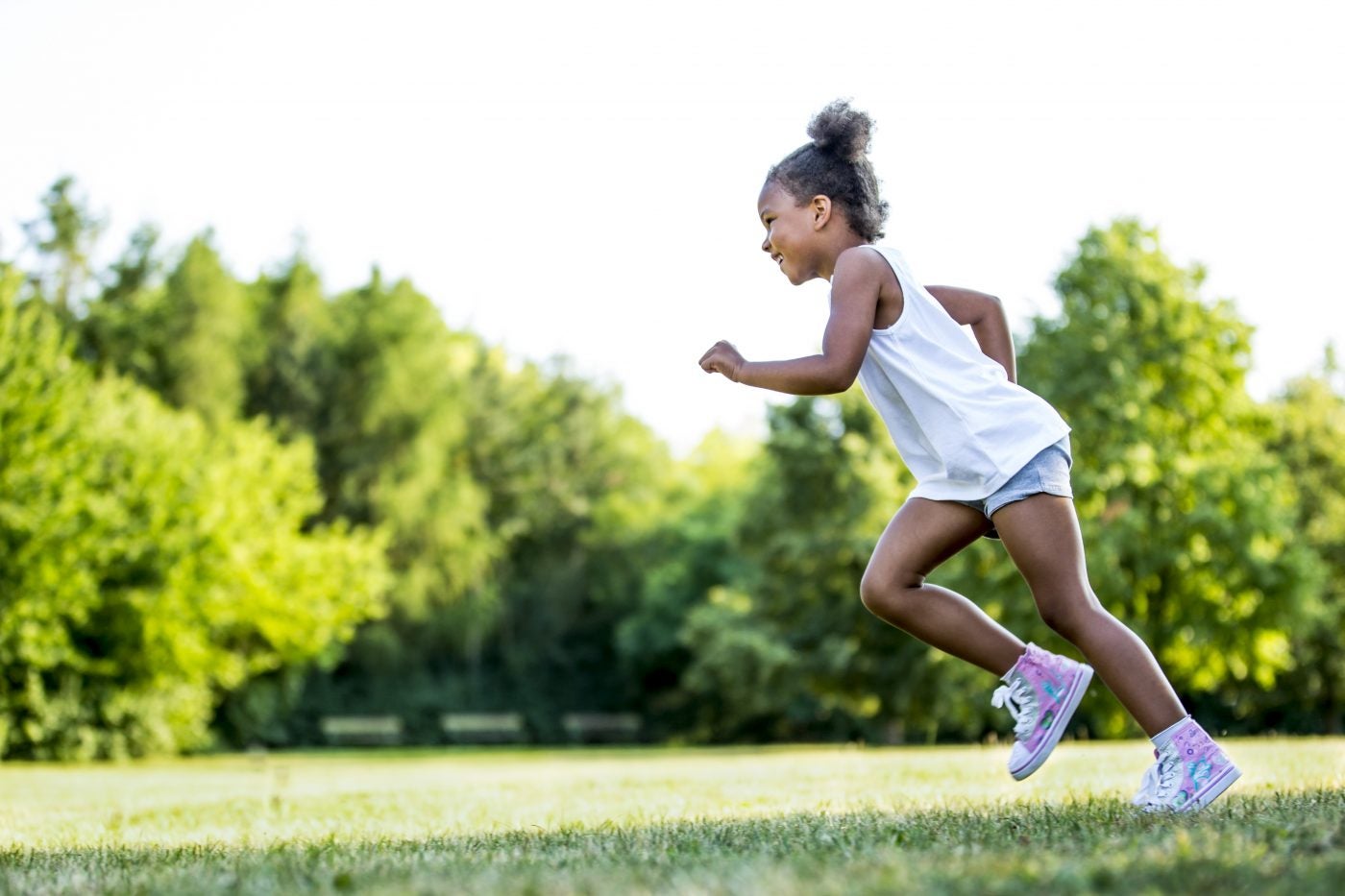 kid jogging