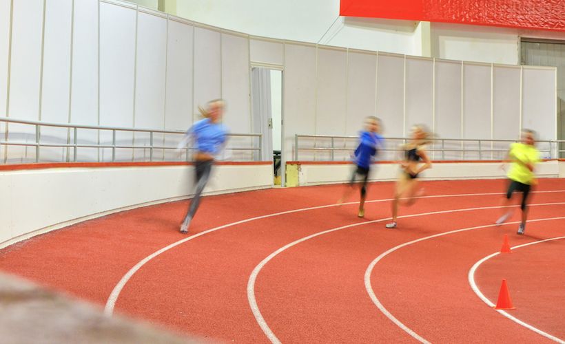 indoor track garmin