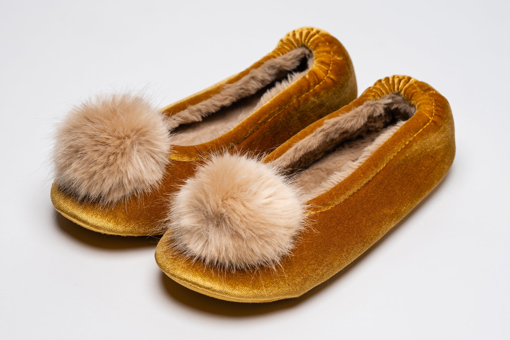 old navy pom velvet slippers