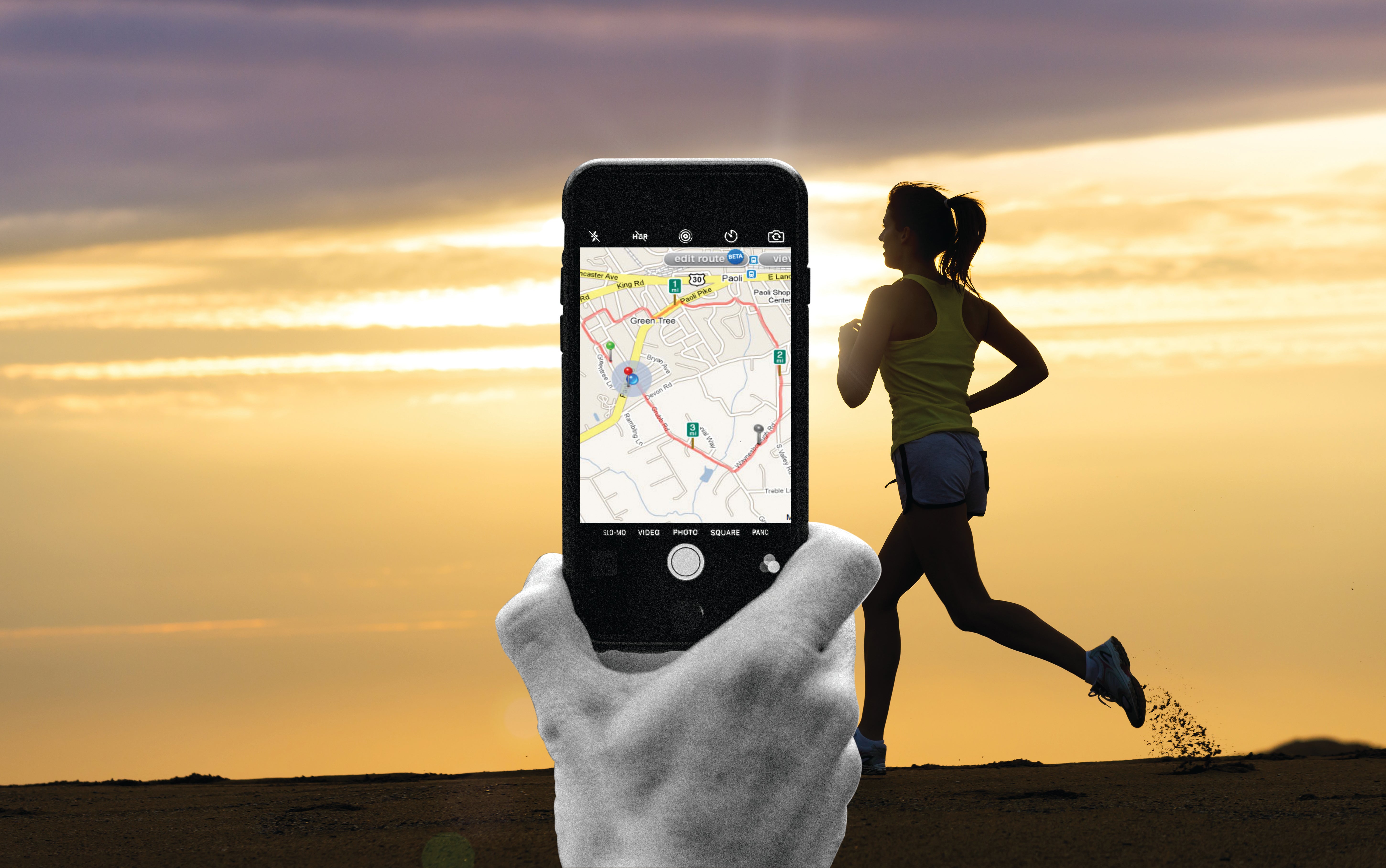 gps tracker for running safety